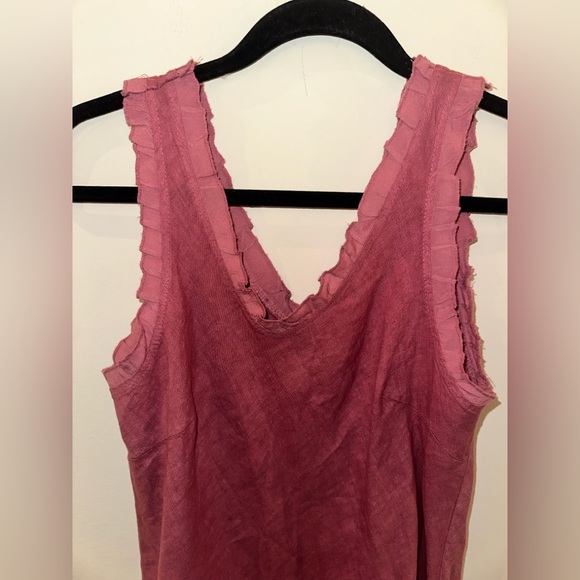 Elegant Pink Sleeveless Dress - Picture 3 of 6